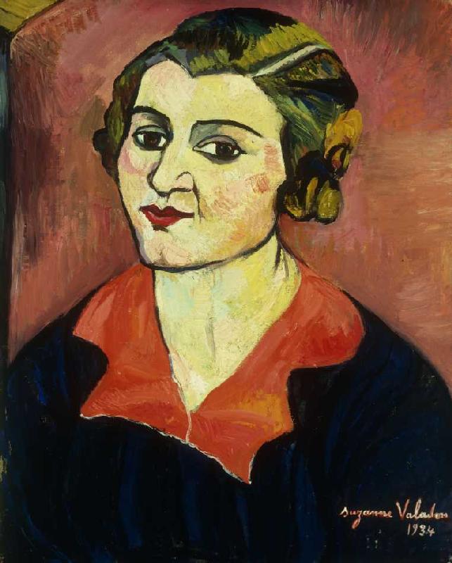 Selbstbildnis de Marie Clementine (Suzanne) Valadon