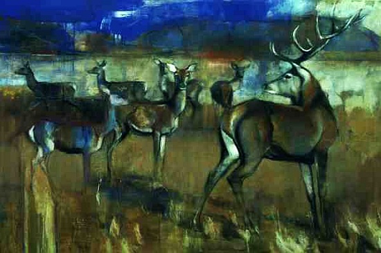 Gathering Deer de Mark  Adlington