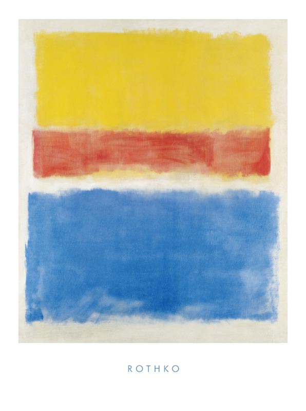 Titulo de la imágen Mark Rothko - Untitled (Yellow-Red and Blue)