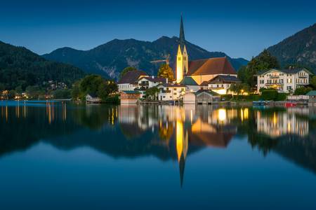 Sommernacht am Tegernsee