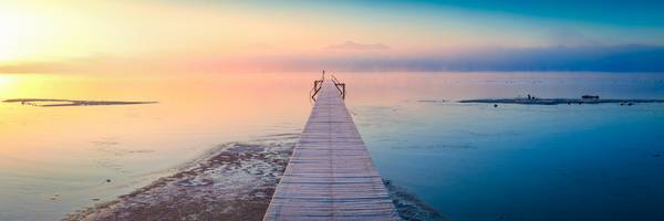 Winter am Chiemsee de Martin Wasilewski