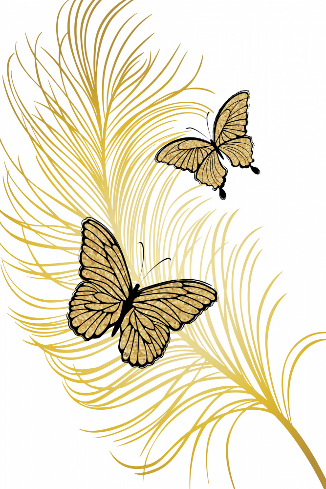 Golden Butterflies de Martina