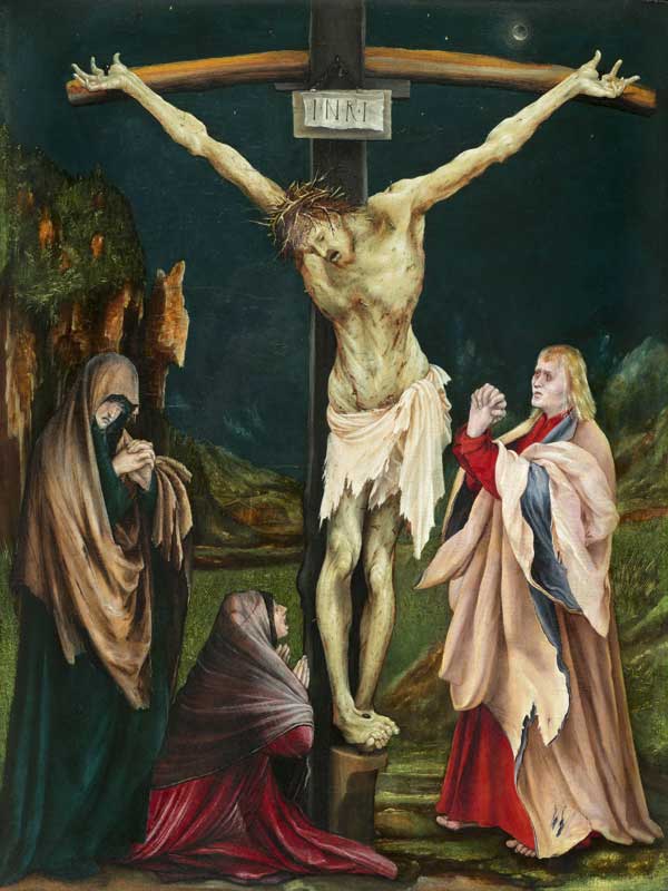 Small Crucifixion , Gr??newald de Mathias (Mathis Gothart) Grünewald