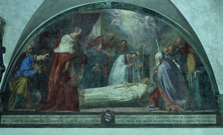 The Death of St. Anthony de Matteo Rosselli