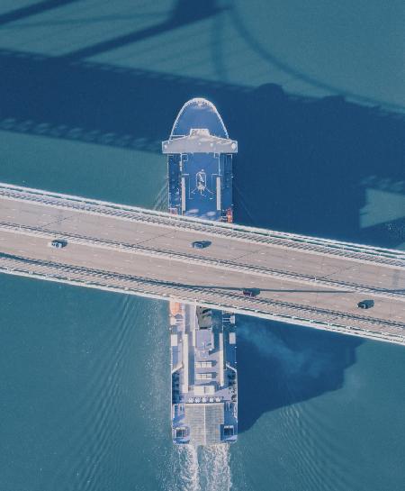 Ship, departing from Gothenburg