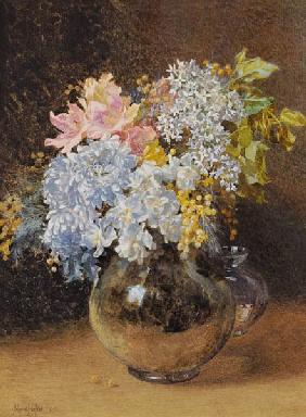 Spring Flowers in a Vase