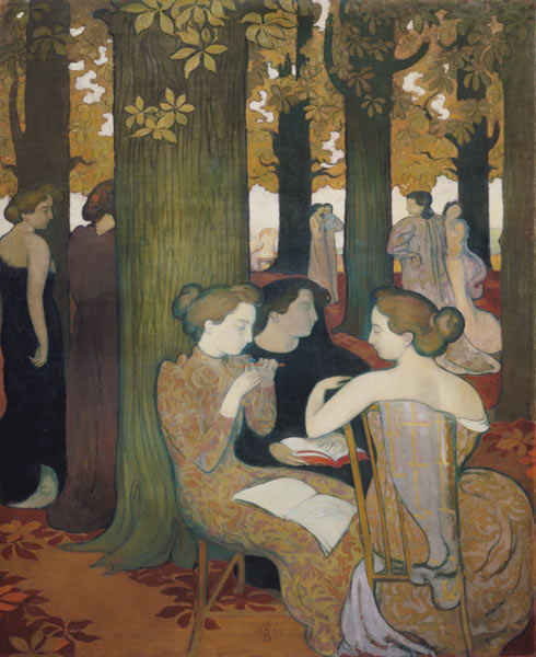 The Muses (or: In the park) de Maurice Denis
