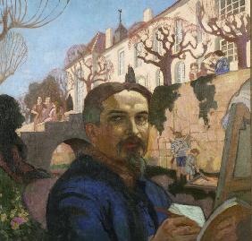 Self-Portrait at Priory 