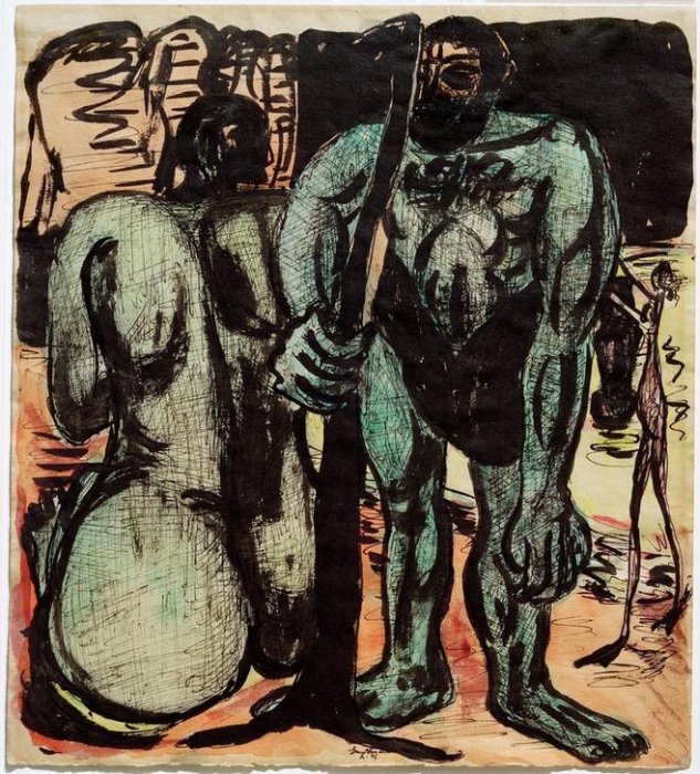 Giants de Max Beckmann