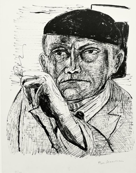 Self Portrait de Max Beckmann