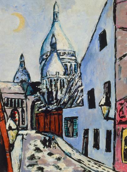 Sacre-Coeur im Schnee. 1939.