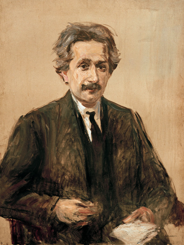Albert Einstein de Max Liebermann
