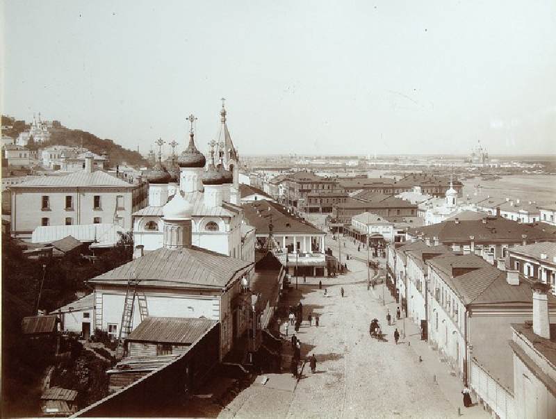 The church of the Nativity of John the Precursor in Nizhny Novgorod de Maxim Petrovich Dmitriev