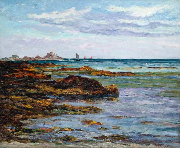 Die bretonische Küste. de Maxime Maufra