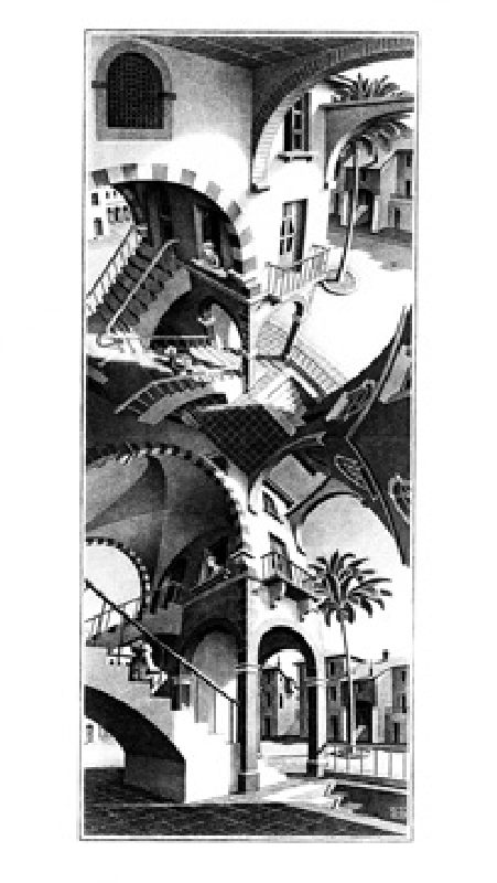 Titulo de la imágen M.c. Escher - Oben und Unten - (ESE-10)
