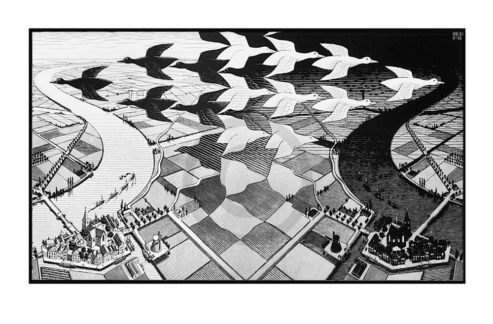 Titulo de la imágen M.c. Escher - Tag und Nacht  - (ESE-07)