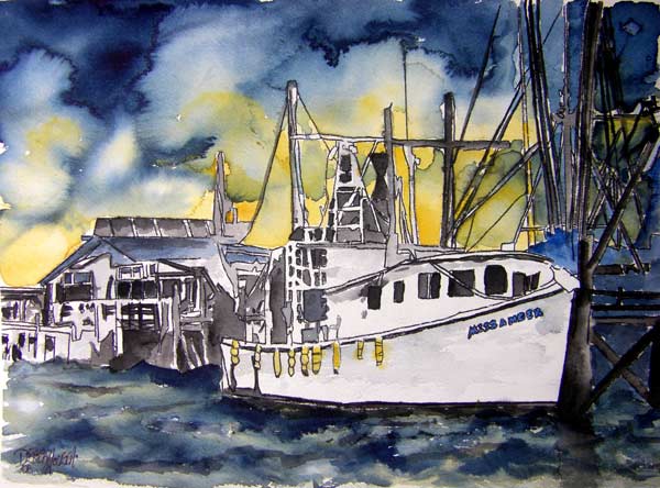 Tybee Island Boat de Derek McCrea