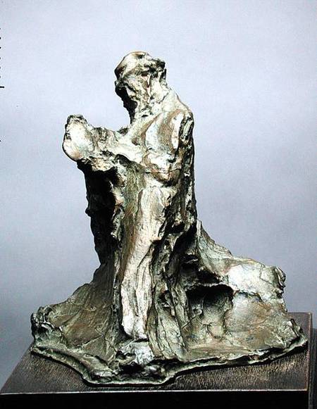 Man reading (effeto d'uomo che legge il giornale) de Medardo Rosso