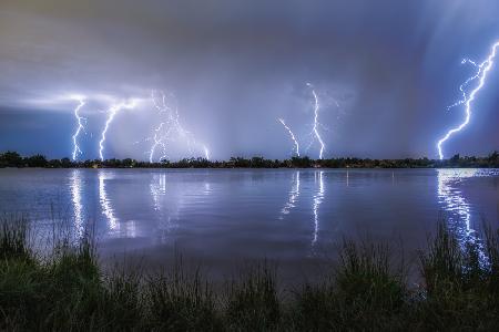 Lightning Reflection