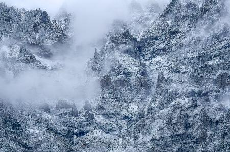 Canyon after Snow Storm