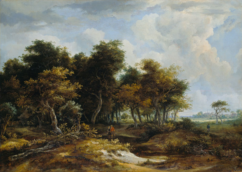 Entrance to a Forest de Meindert Hobbema