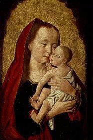 The virgin with the child