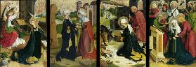 Pfullendorf Altarpiece: Annunciation, Visitation, Nativity, Death of the Virgin