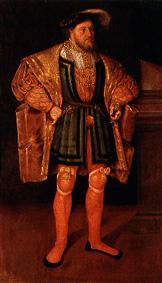 Portrait of the count palatine Ottheinrich, duke o de Meister (Unbekannter deutscher)