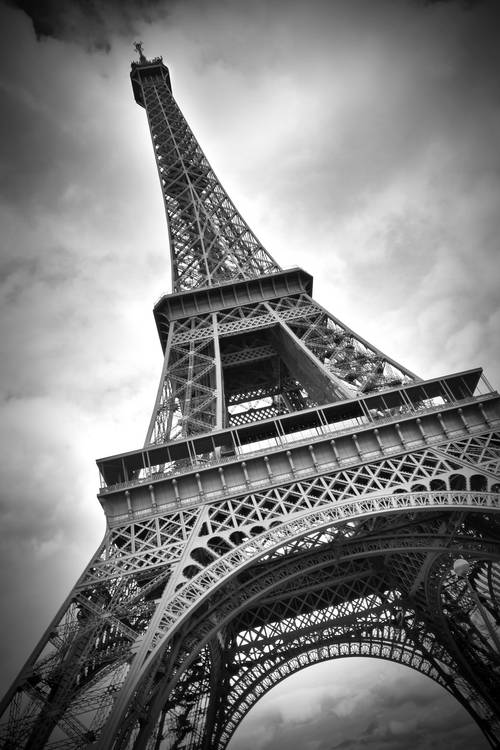 Torre Eiffel París | Monocromo de Melanie Viola