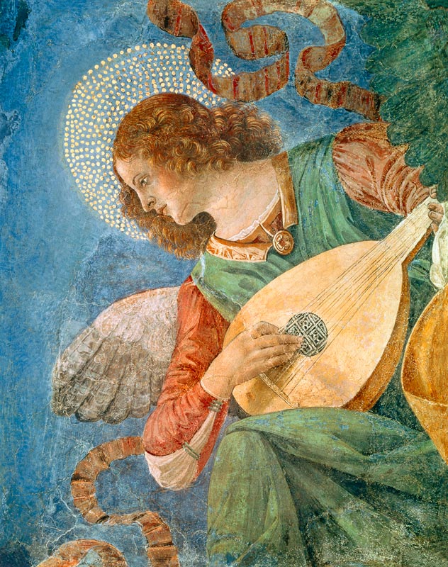 Angel Musician de Melozzo da Forli