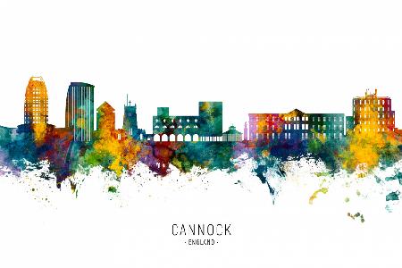 Cannock England Skyline