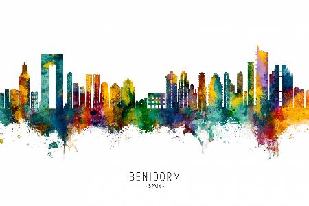 Benidorm Spain Skyline