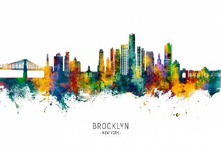 Brooklyn New York Skyline