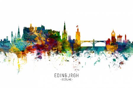 Edinburgh Scotland Skyline