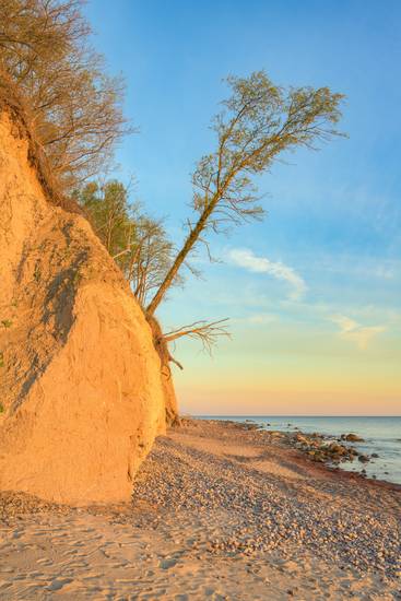 Steilküste an der Ostsee - Geinitzort bei Warnemünde