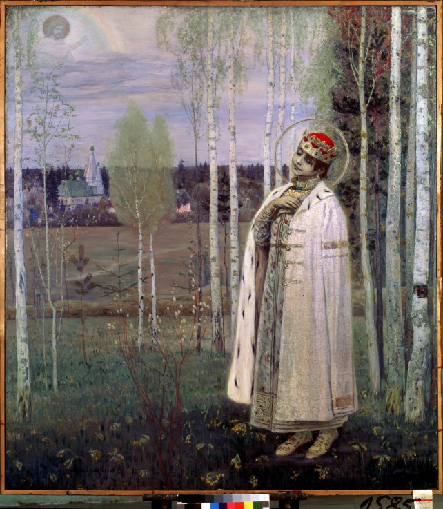 Saint Tsarevich Demetrius de Michail Wassiljew. Nesterow