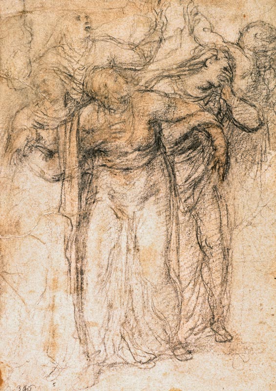 Study of Mourning Women de Miguel Ángel Buonarroti