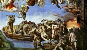 (the Last Judgement -- the boat of the Charon part