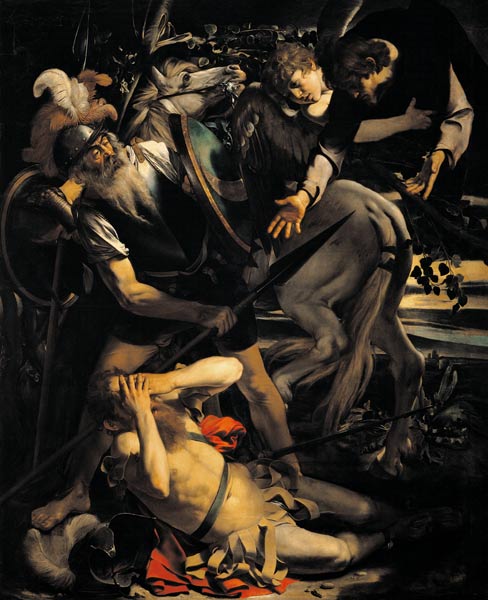 Caravaggio /Conversion of Paul,1st Vers. de Caravaggio
