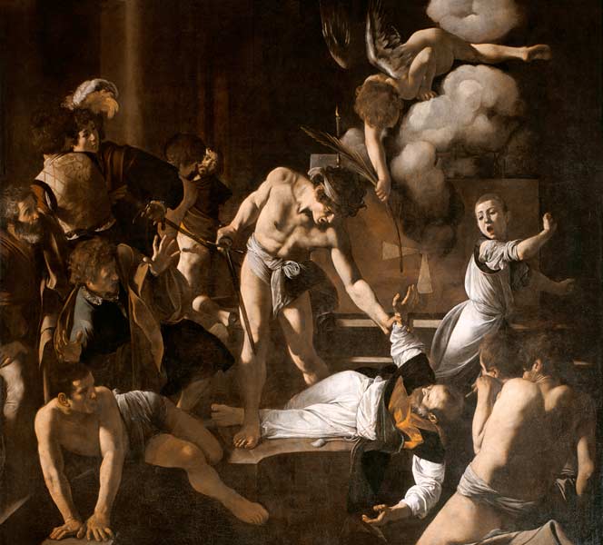 The Martyrdom of St. Matthew de Caravaggio
