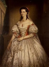 Portrait the Kornélia Hollósy. de Mihaly Kovacs