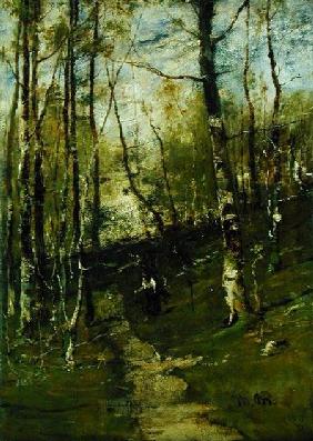 In the Barbizon Woods in 1875