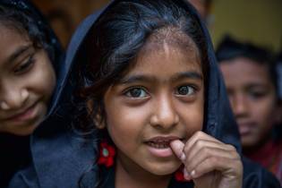 Niña en Bangladesh, Asia