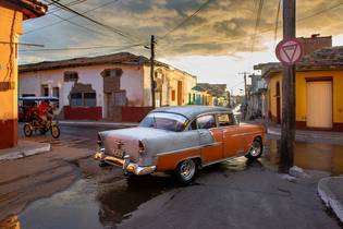 Regen in Trinidad, Cuba