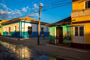 Street in Trinidad, Cuba