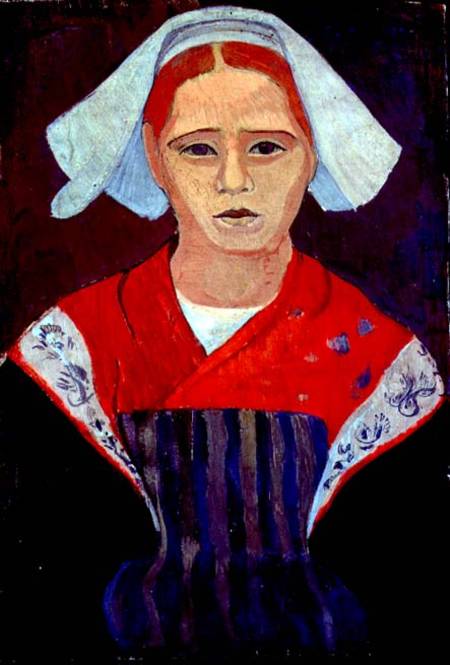 Young Breton Girl de Mogens Franscesco Hendrik Ballin