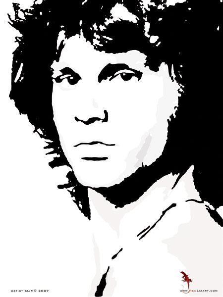 Jim Morrison 2 de Matthias Müller