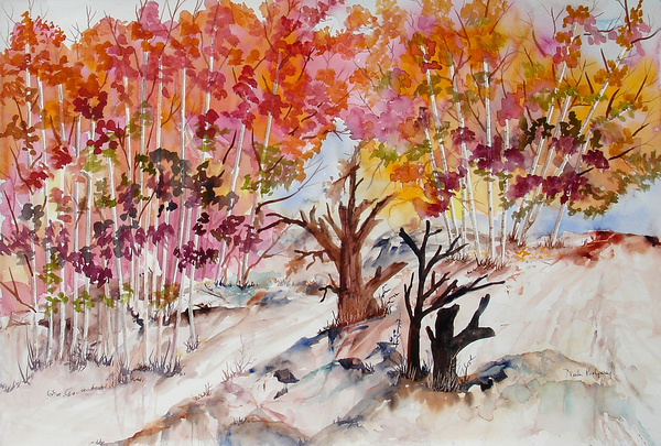 autumn tree tops de Neela Pushparaj