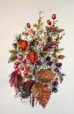 Autumn posy 