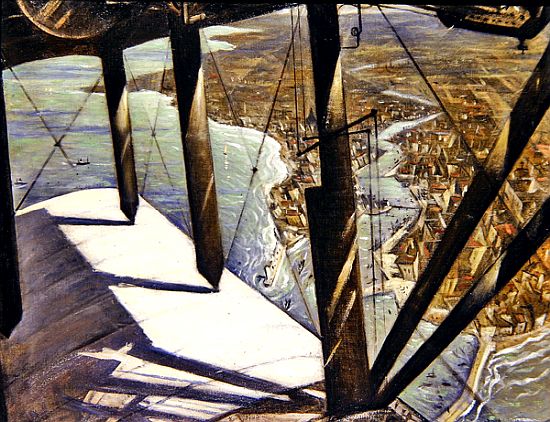 From a Paris Plane de Christopher R.W. Nevinson